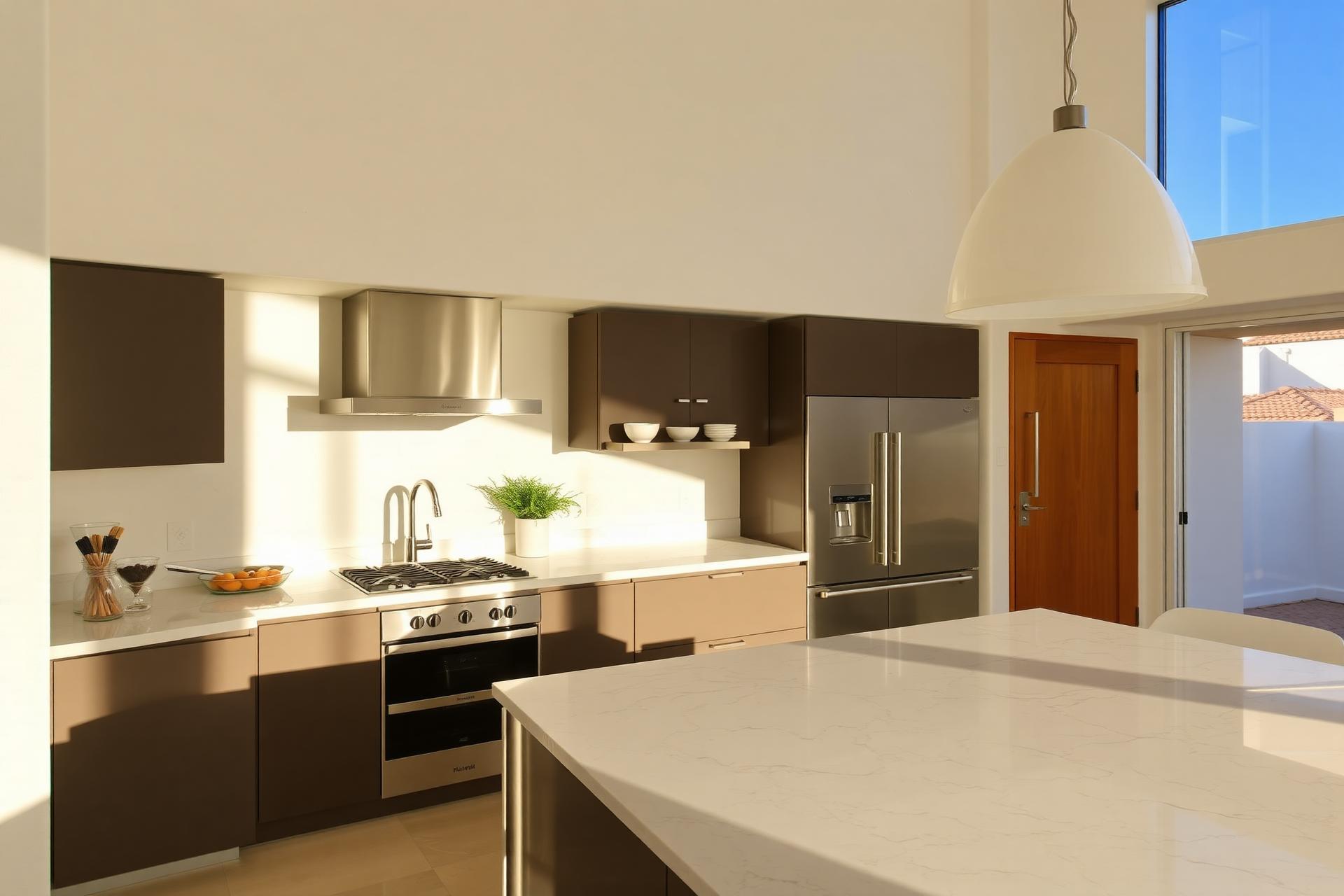 Spotless luxury Arizona kitchen cleaned by Just Spotless